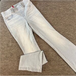 SPANX Women's Retro Light Wash Stretch Flare Jeans sz S